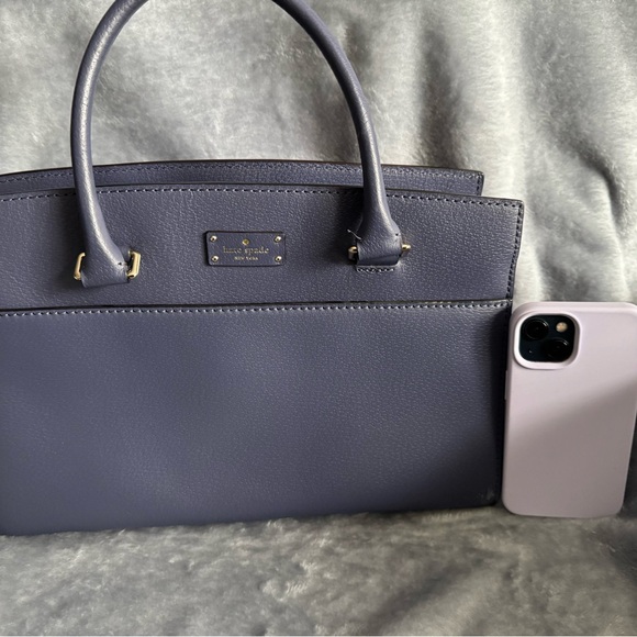 Kate Spade Grove Street Caley Satchel (Diver Blue) - Picture 4 of 6